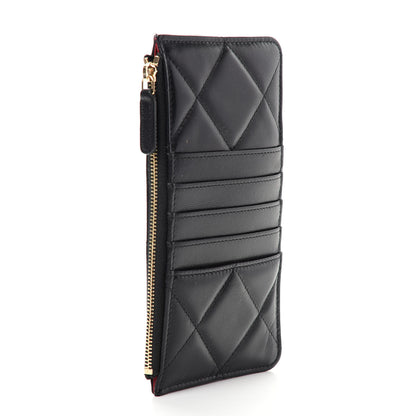 Chanel Lambskin Quilted 19 Phone and Card Holder Black 3 of 8