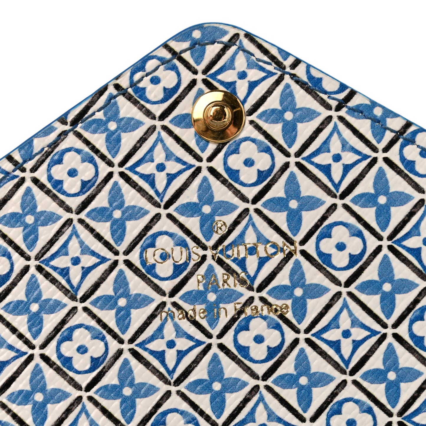 Monogram Giant By The Pool Kirigami Pochette Set Blue Rose Beige