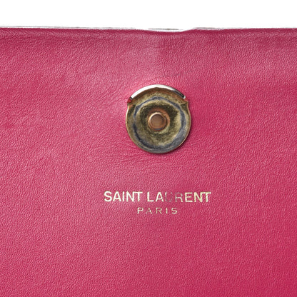 Saint Laurent Smooth Calfskin Medium Classic Monogram Kate Tassel Satchel Fuchsia 19 of 19