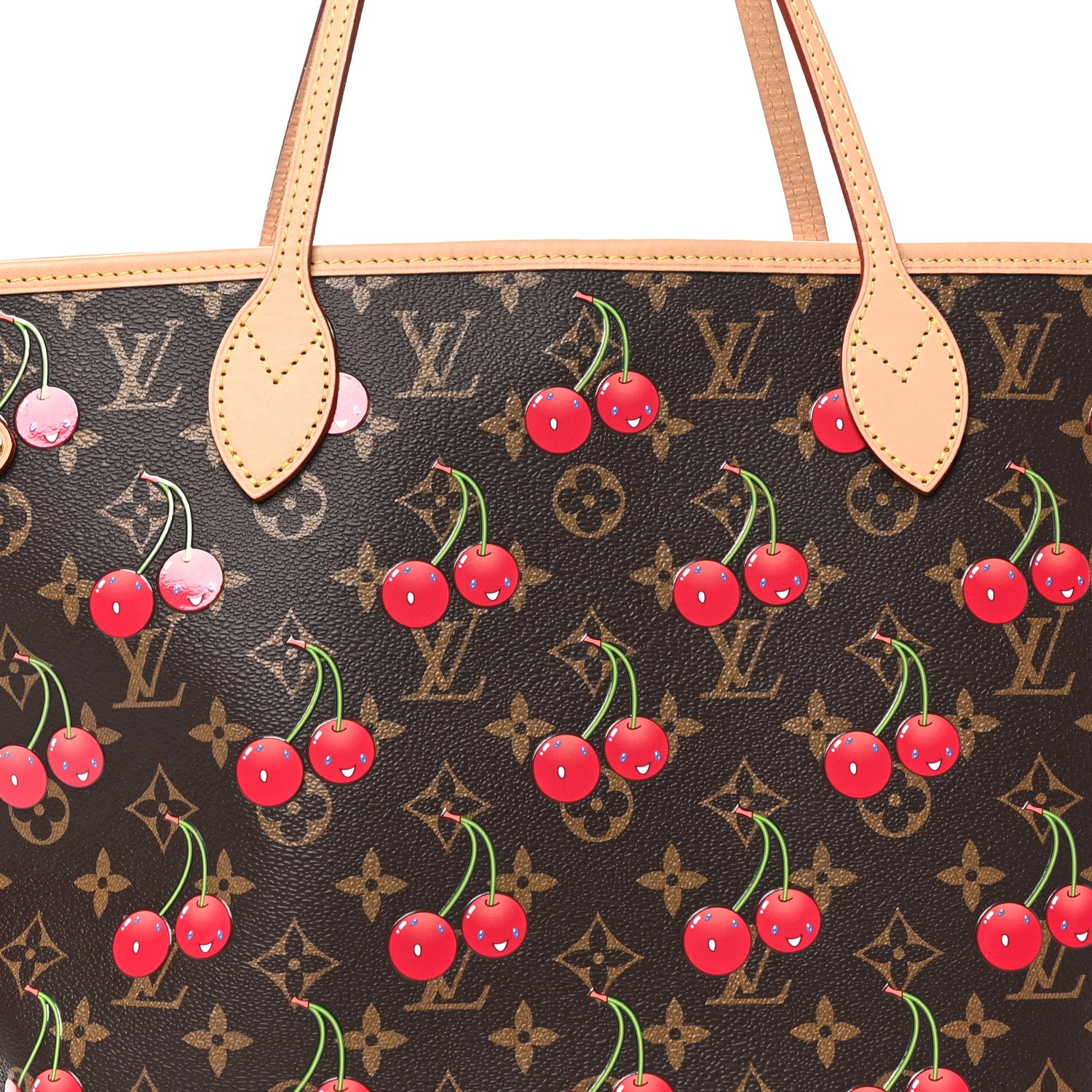 Louis Vuitton LV X TM Monogram Cerises Neverfull MM 8 of 10