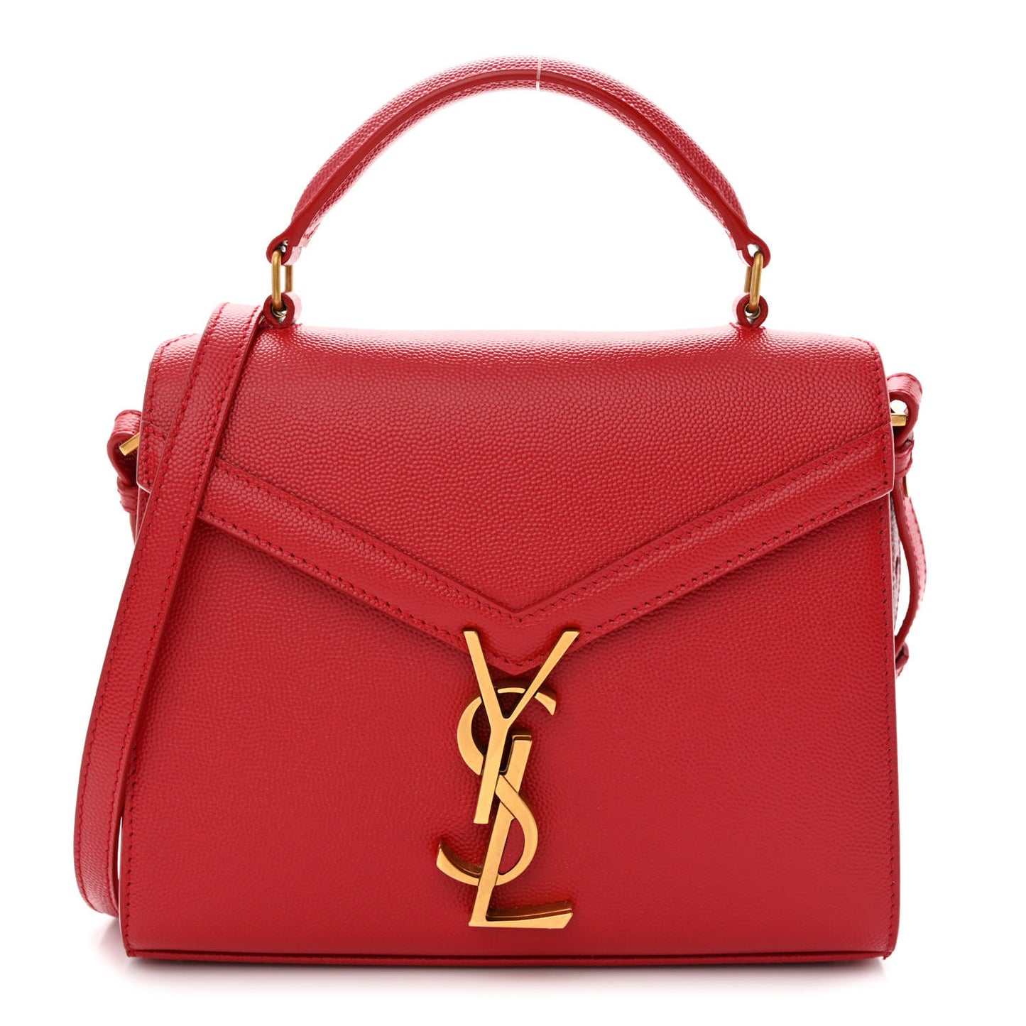 Grain de Poudre Mini Classic Monogram Cassandra Top Handle Red
