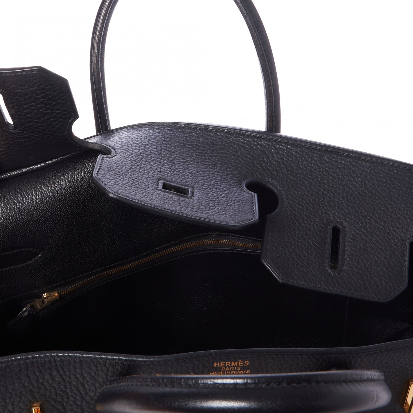 Taurillon Clemence Birkin 35 Black