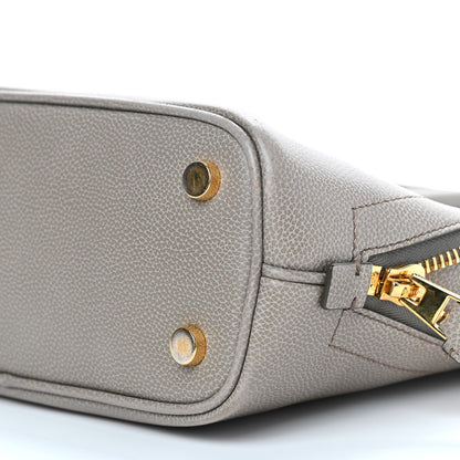 Tom Ford Pebbled Calfskin Jennifer Zip Tote Grey 10 of 10