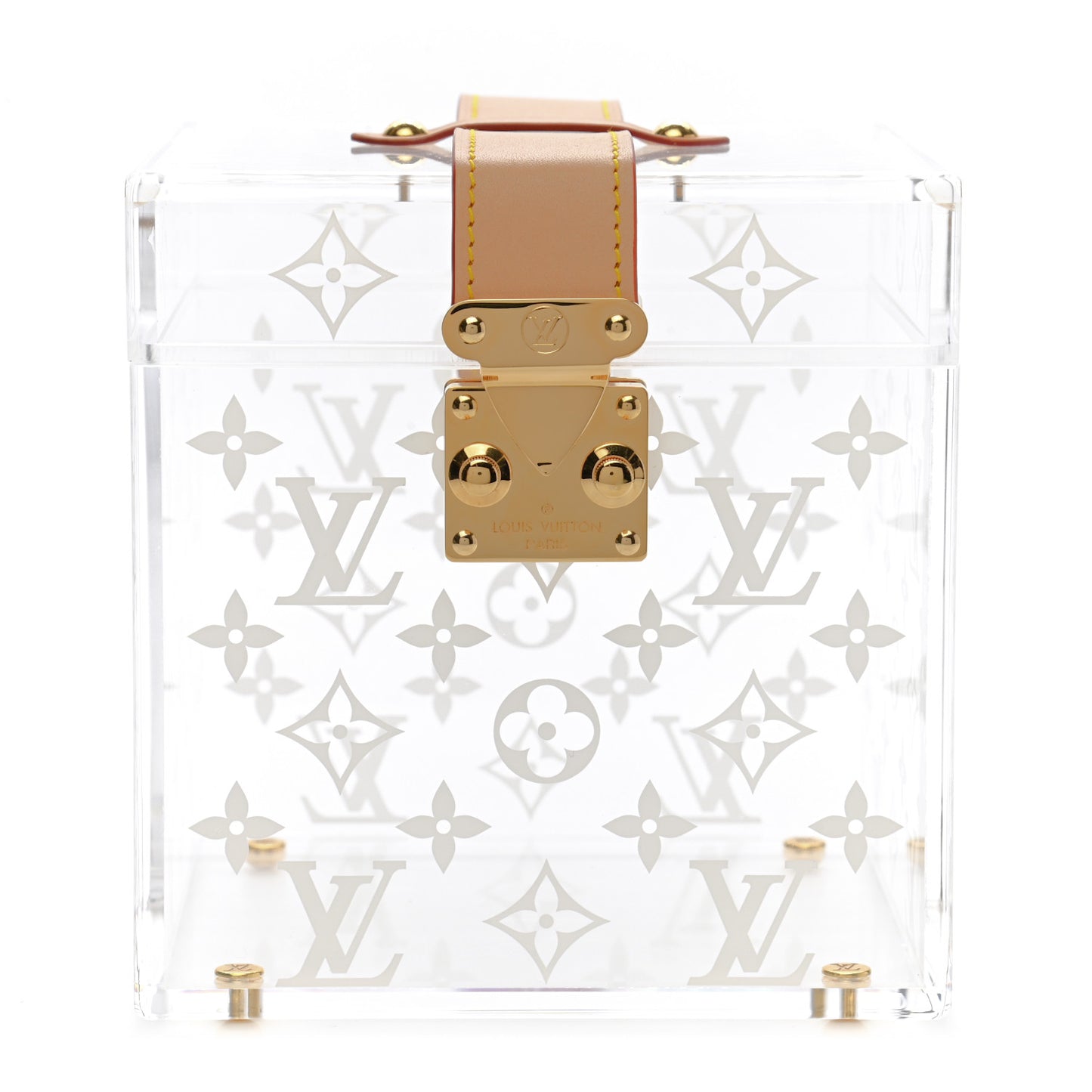 Transparent Plexiglass Cube Scott Box
