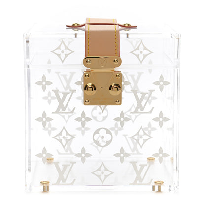 Louis Vuitton Transparent Plexiglass Cube Scott Box 1 of 8
