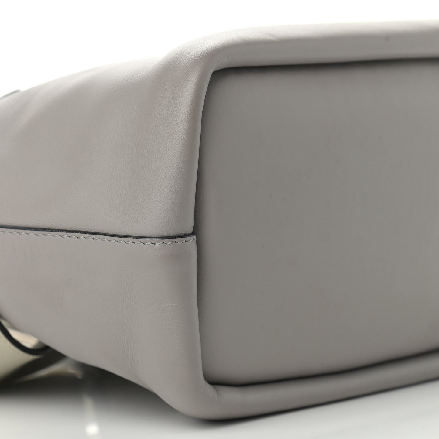 Smooth Calfskin Mini Baylee Tote Cashmere Grey
