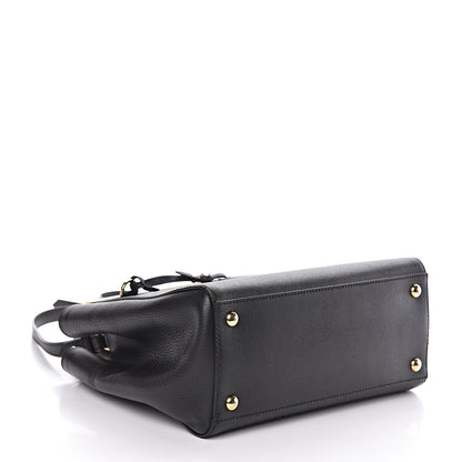 Fendi Vitello Elite Petite 2Jours Tote Black 4 of 9
