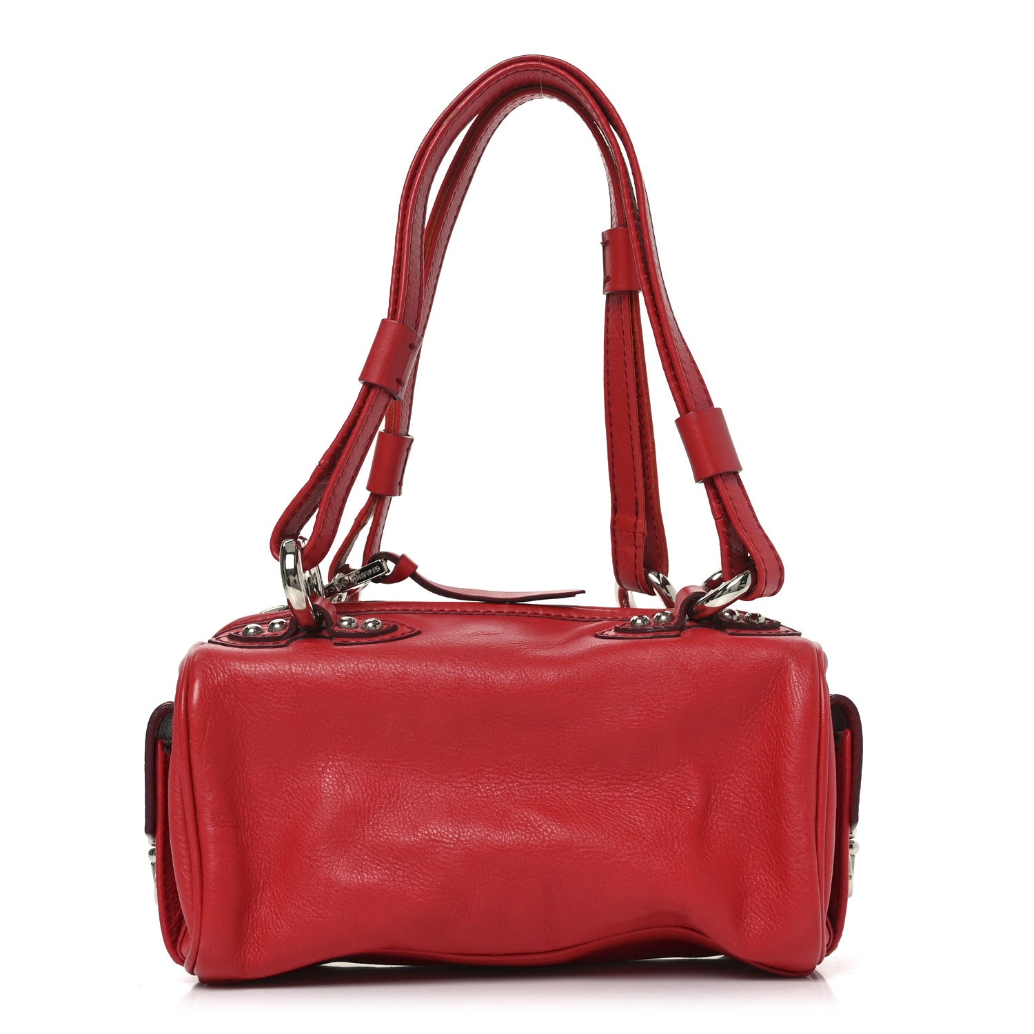 Marc Jacobs Mini Pushlock Satchel Red 1843052 – FASHIONPHILE