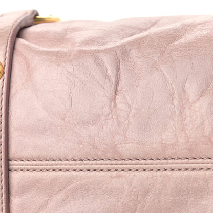 Miu Miu Vitello Lux Mini Bow Bag Cipria 18 of 19