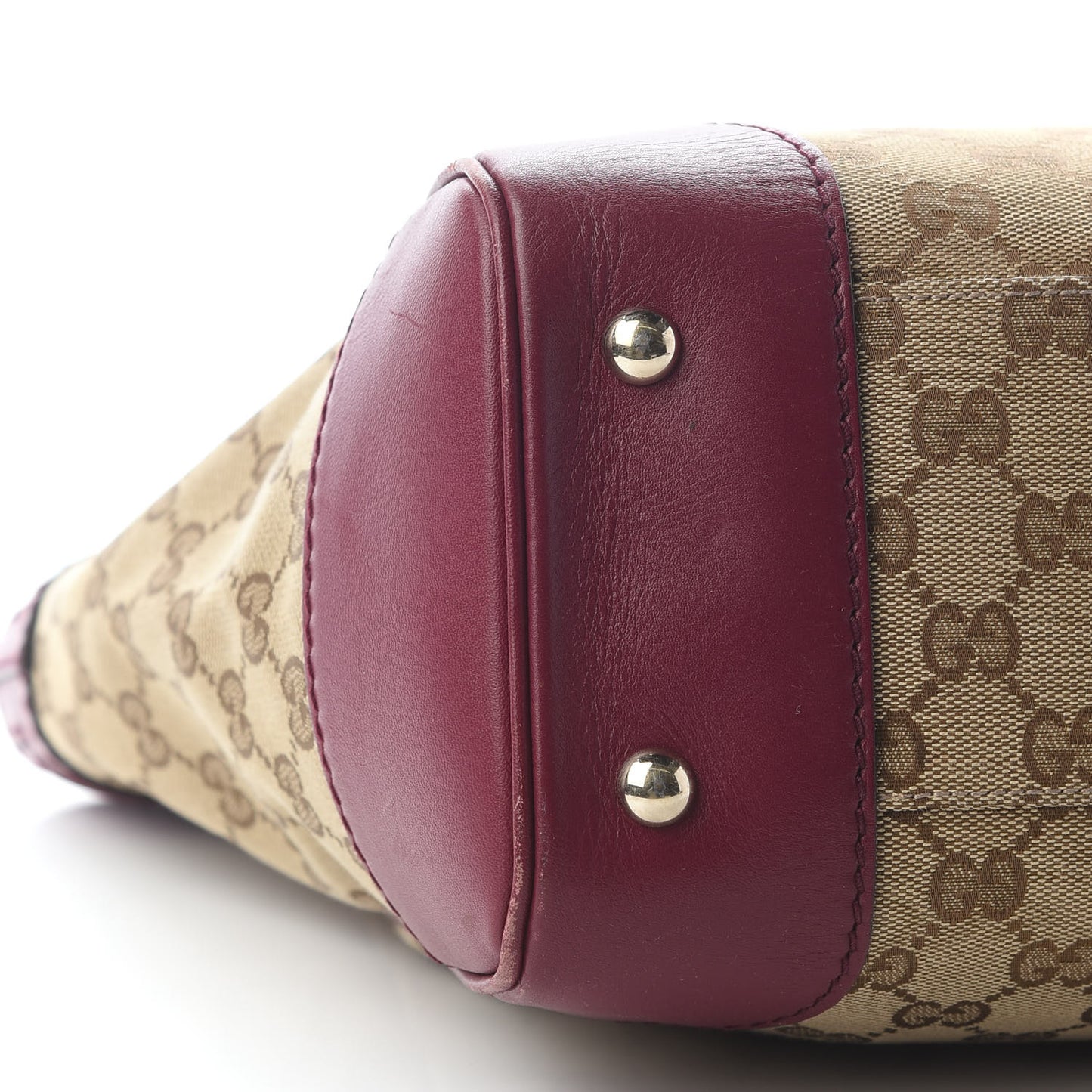 Monogram Web Medium Mayfair Tote Cherry