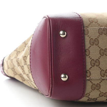 Gucci Monogram Web Medium Mayfair Tote Cherry 7 of 10