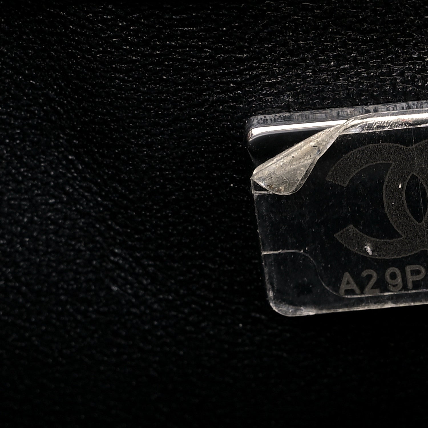 Chanel Sequin Lambskin Mini Flap Silver Black 7 of 11