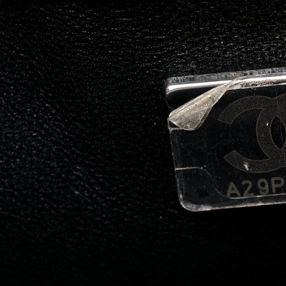 Chanel Sequin Lambskin Mini Flap Silver Black 7 of 11