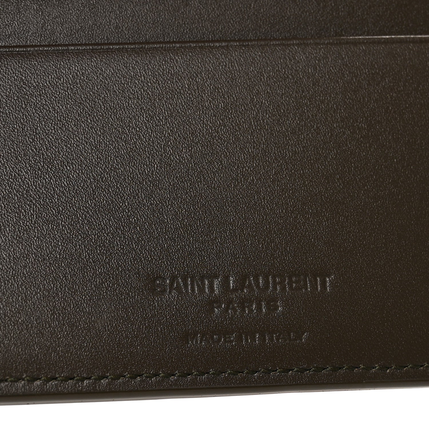 Saint Laurent Smooth Calfskin Paris East West Wallet Light Musk 6 of 8