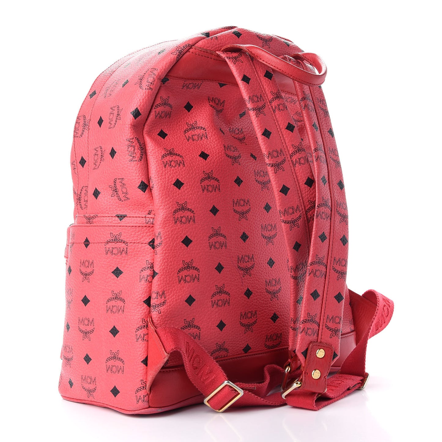 Visetos Medium Sprinkle Stud Stark Backpack Corail