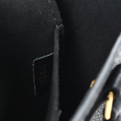 Louis Vuitton Empreinte Monogram Giant Petit Sac Plat Black 7 of 10