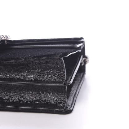Gucci Velvet GG Monogram Small Dionysus Shoulder Bag Black 9 of 10
