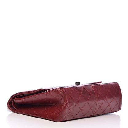 Chanel Aged Calfskin Quilted 2.55 Reissue 226 Flap Red 4 of 15