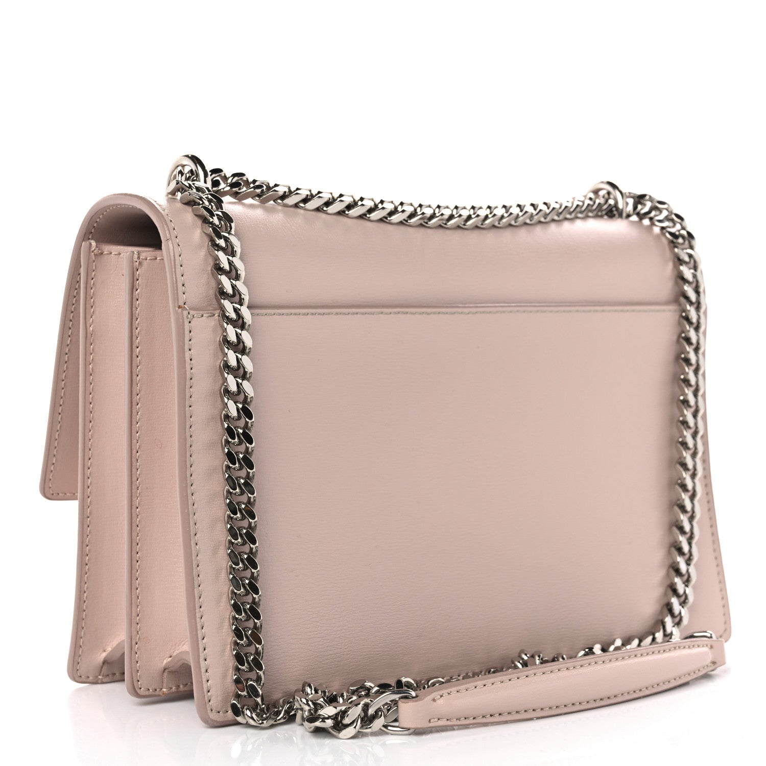 Saint Laurent Calfskin Medium Monogram Sunset Marble Pink 3 of 11