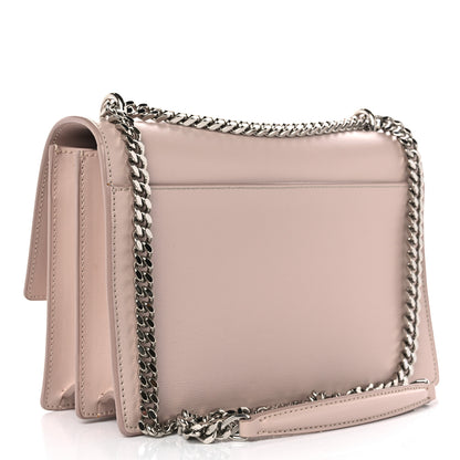 Saint Laurent Calfskin Medium Monogram Sunset Marble Pink 3 of 11