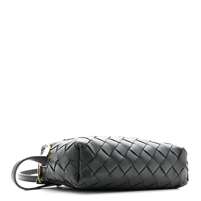 Bottega Veneta Nappa Intrecciato Mini Loop Camera Bag Black 4 of 13