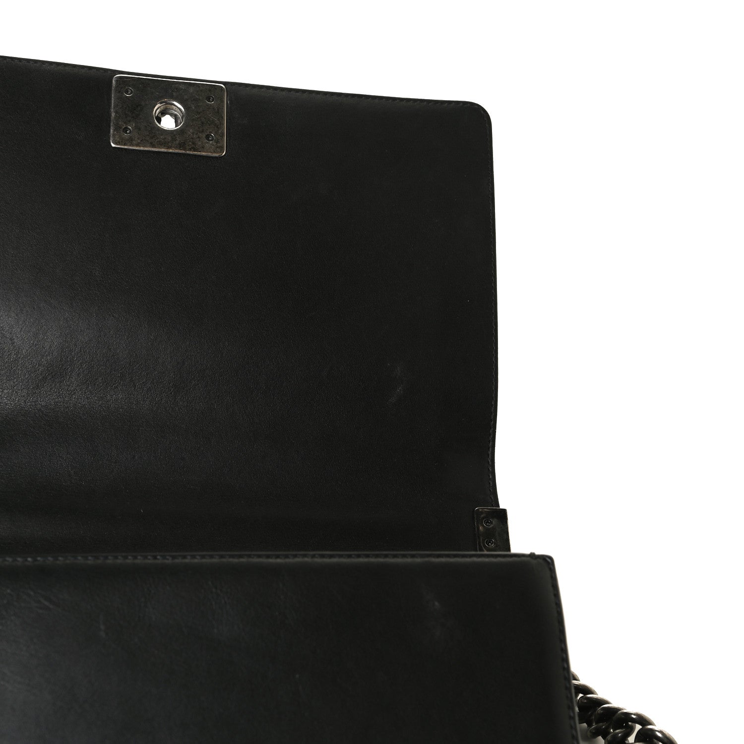 Chanel Calfskin Quilted New Medium Boy Flap Black 11 of 17