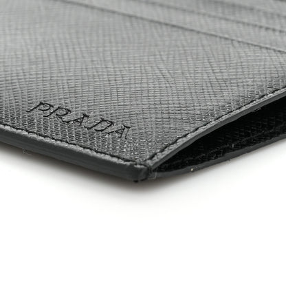 Prada Saffiano Card Holder Black 8 of 10