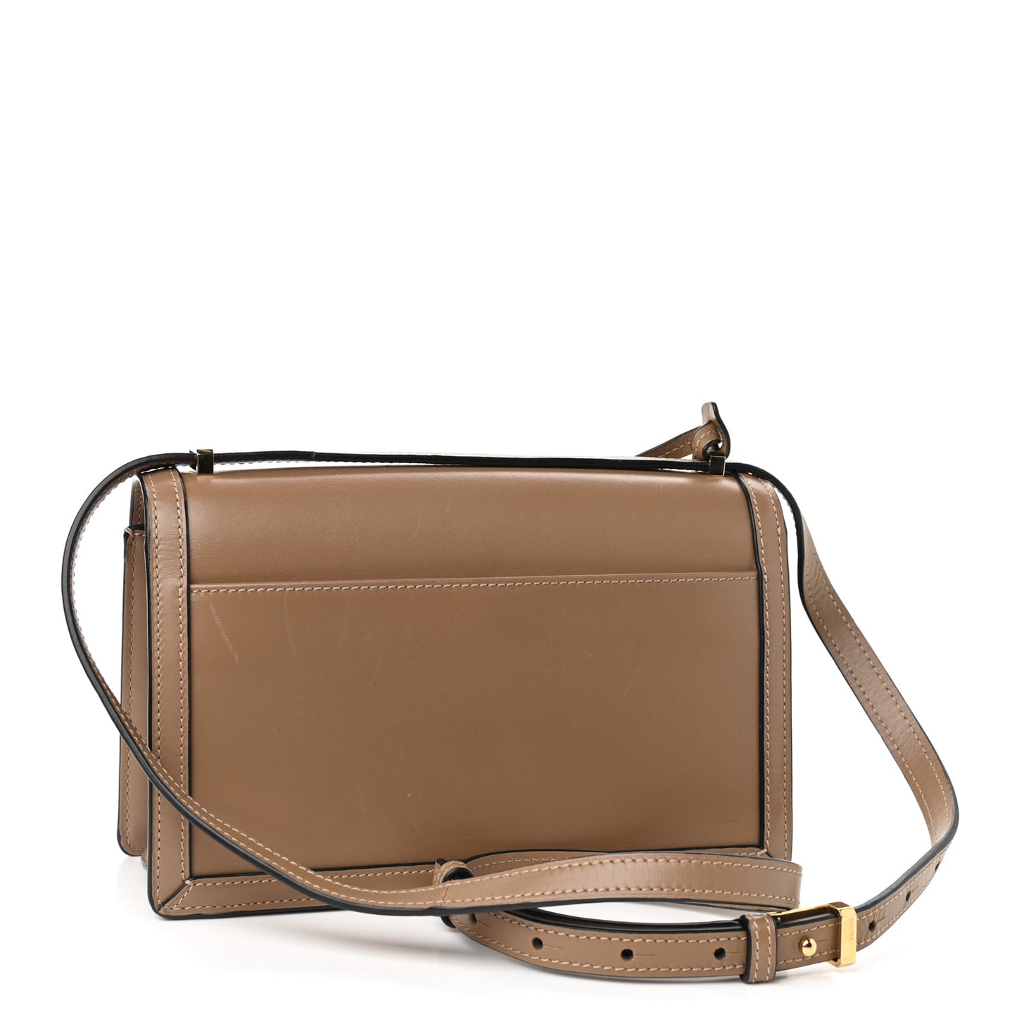 Calfskin Medium Barcelona Shoulder Bag Mink
