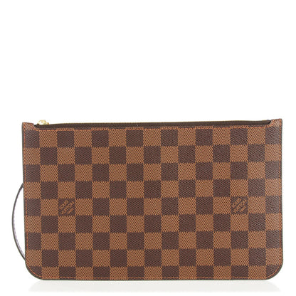 Louis Vuitton Damier Ebene Neverfull MM GM Pochette 1 of 7