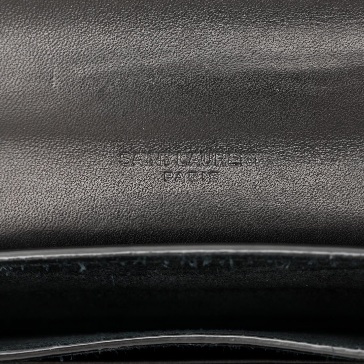 Calfskin Snakeskin Effect Mini Classic Monogram Kaia Satchel Black