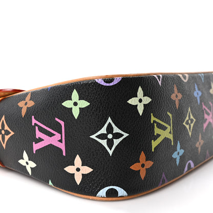 Louis Vuitton Monogram Multicolor Sologne Black 9 of 10
