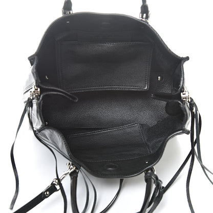 Balenciaga Veau Papier A6 Zip Around Tote Black 5 of 11