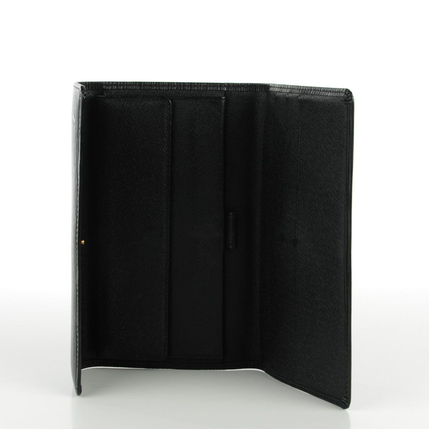 Epi Porte Tresor International Wallet Black