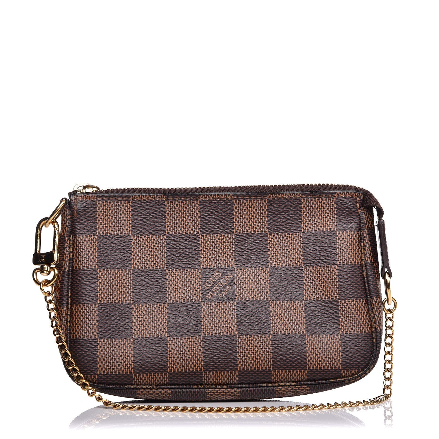 Louis Vuitton Damier Ebene Mini Pochette Accessories 1 of 7