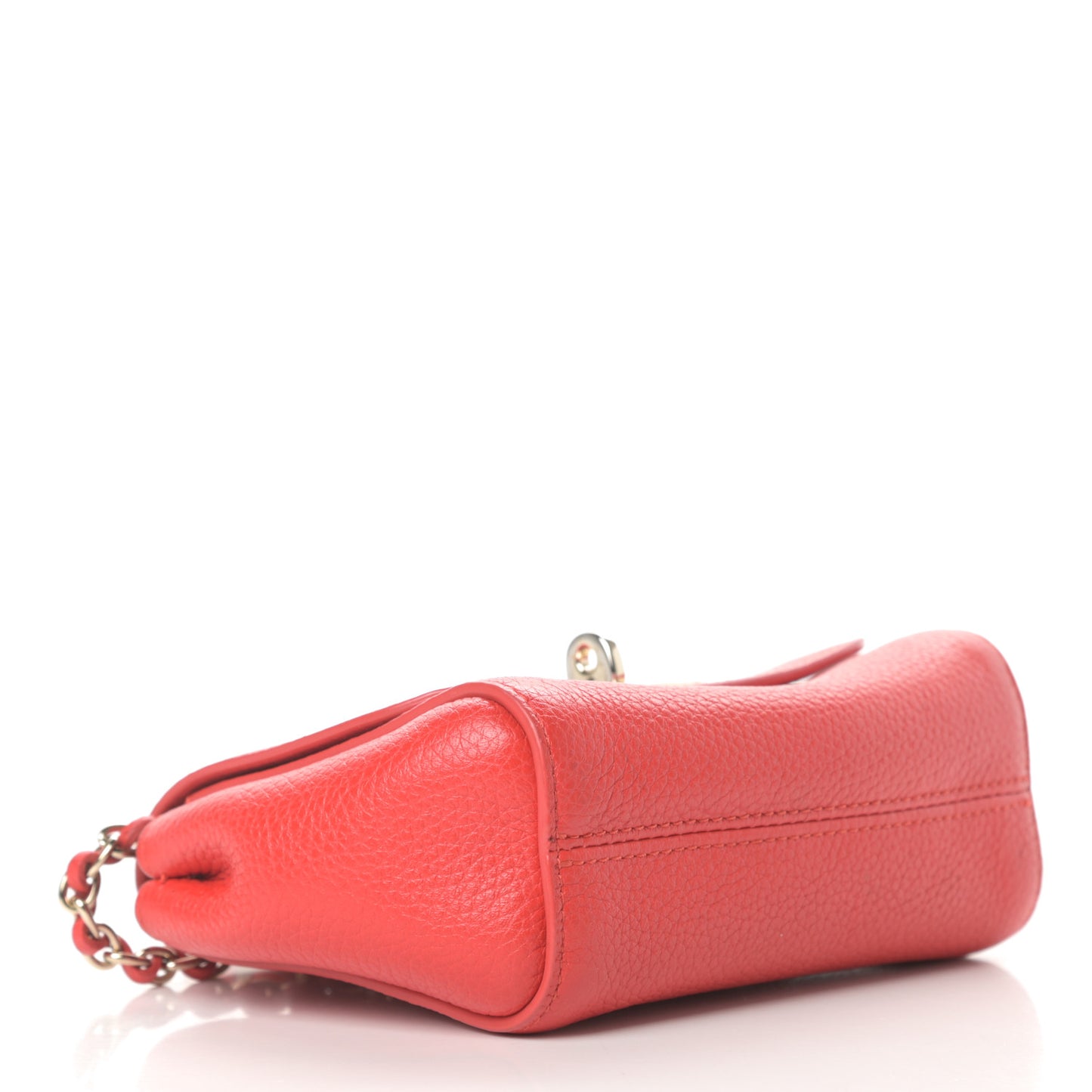 Classic Grain Calfskin Mini Lily Hibiscus