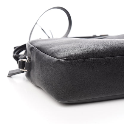Saint Laurent Lambskin Monogram Small Lou Camera Bag Black 8 of 10