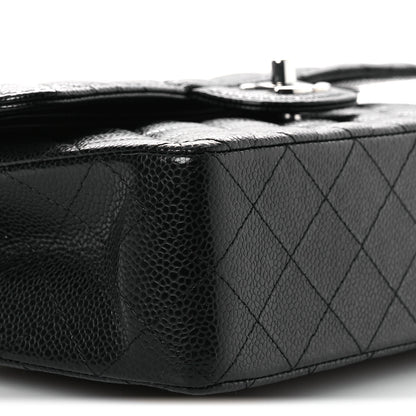 Chanel Caviar Quilted Small Double Flap Black 9 of 10