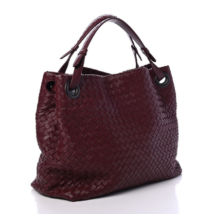 Bottega Veneta Nappa Intrecciato Medium Garda Bag Dark Red 2 of 5