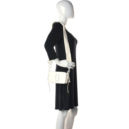 Marc Jacobs Saffiano Small Snapshot Camera Bag White 2 of 13