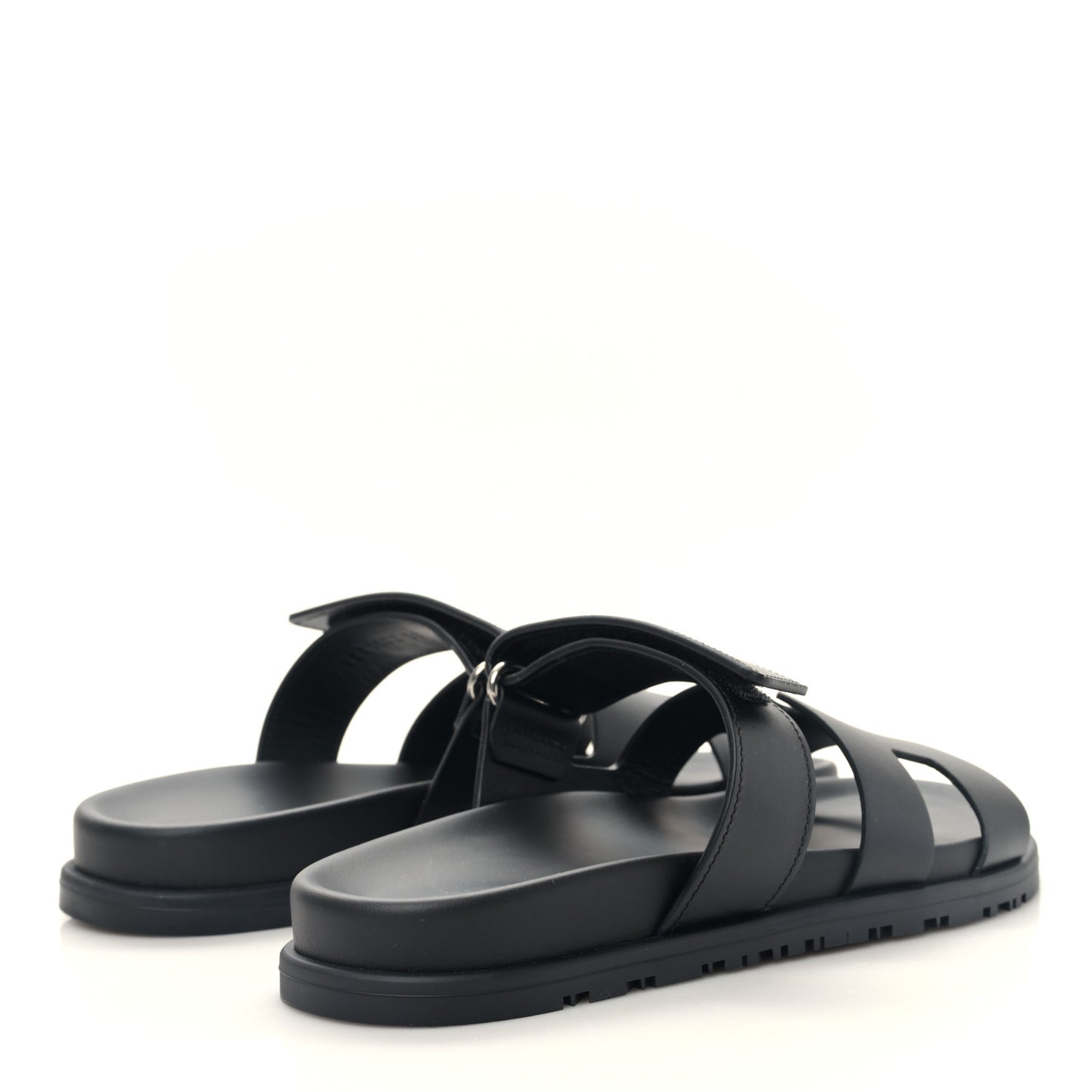 Calfskin Womens Chypre Sandals 37 Black