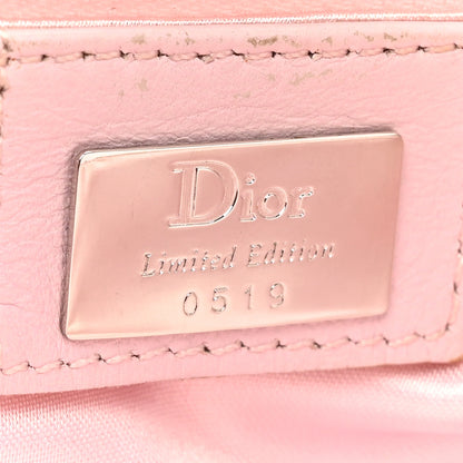 Christian Dior Beaded Fabric Flap Clutch Beige 6 of 12