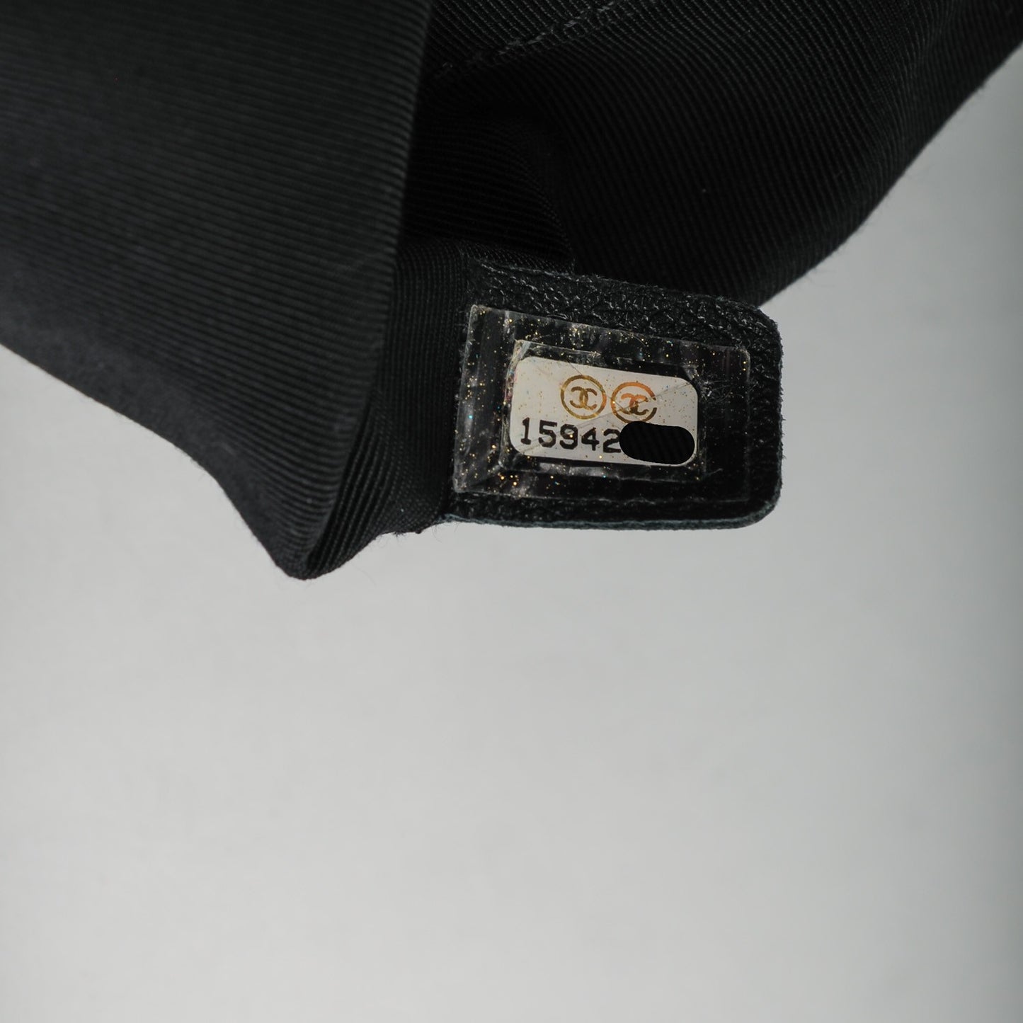 Calfskin Cerf Executive Shopper Tote Black