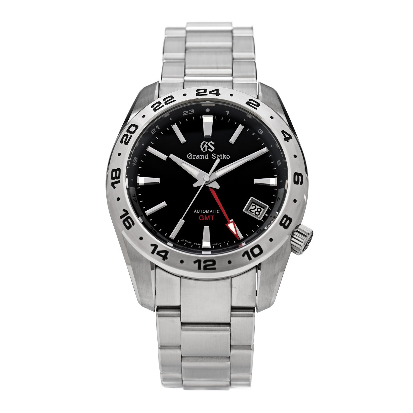 Stainless Steel 40mm Sport GMT Automatic Watch Blue SBGM245