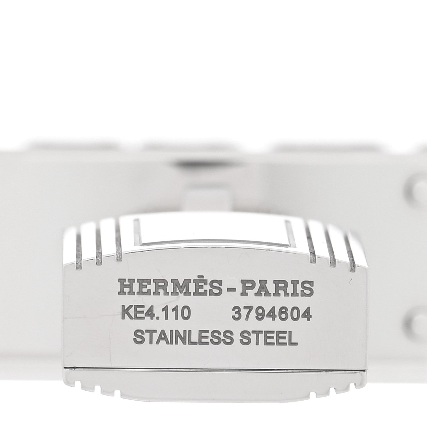 Hermes Stainless Steel 16mm Kelly Quartz Watch 3 of 4
