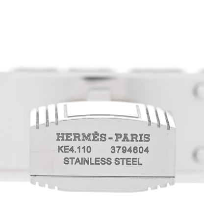 Hermes Stainless Steel 16mm Kelly Quartz Watch 3 of 4