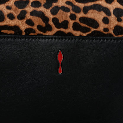 Christian Louboutin Pony Hair Leopard Print Rougissime Clutch 11 of 11