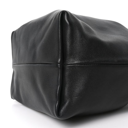 Valentino Garavani Nappa Vlogo Pouf Bucket Bag Black 9 of 9