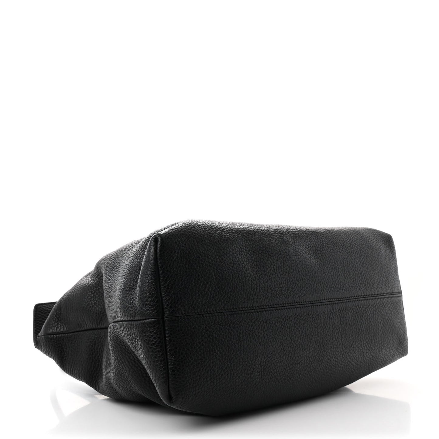 London Grainy Calfskin Medium Baynard Tote Black