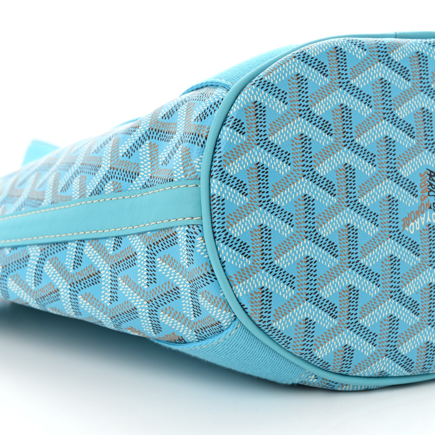 Goyardine Belharra PM Bleu Turquoise