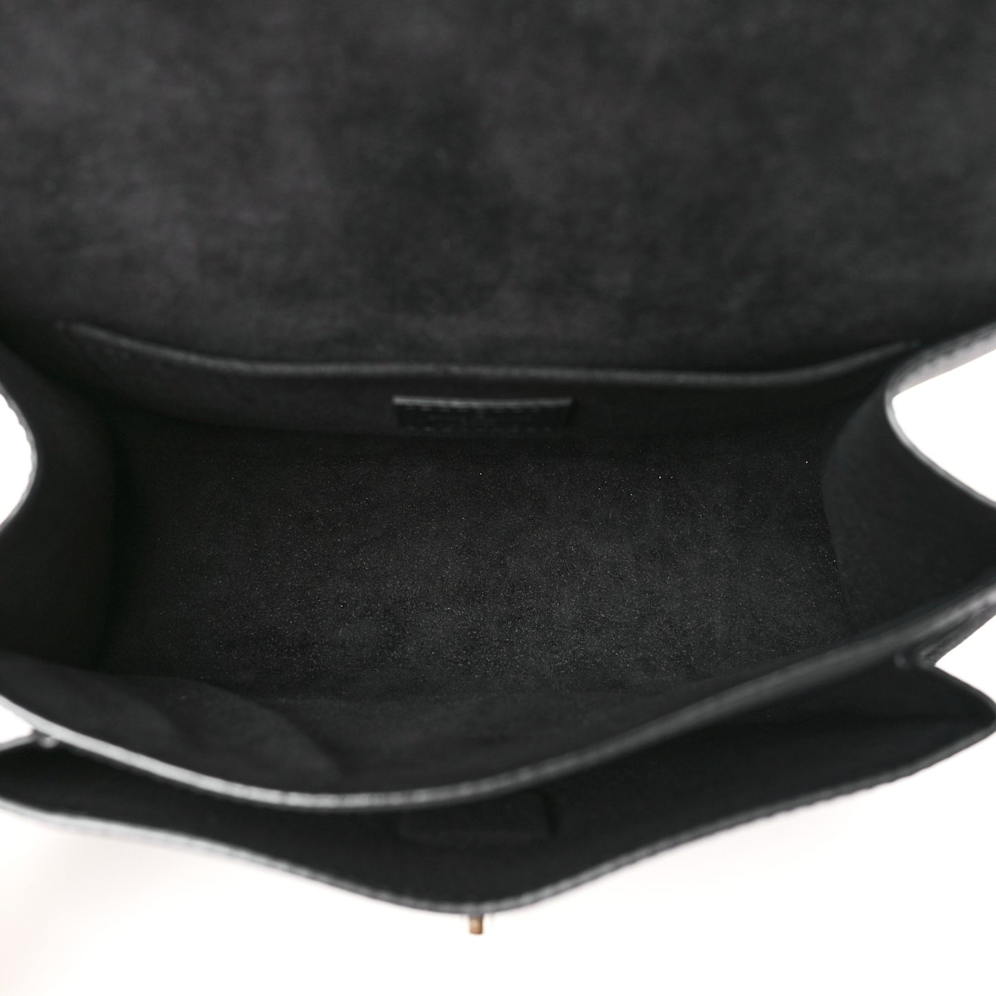 Soft Calfskin My Lockme Chain Bag BB Black